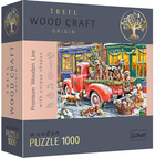 Пазл дерев'яний Trefl Помічники Санта Клауса 1000 елементів (5900511201703) - зображення 1