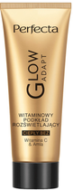 Podkład Perfecta Glow Adapt witaminowy rozświetlający Ciepły Beż 30 ml (5900525081285) - obraz 1