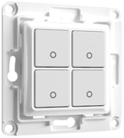 Włącznik światła Shelly "Wall Switch 4" czteroprzyciskowy biały (3800235266212) - obraz 1