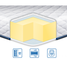 Матрас ортопедический EUROSLEEP BIG MEMORY 140x200 см жаккард
