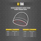 Бейсболка тактична M-Tac Flex Ріп-стоп Velcro Black Size S/M - зображення 5