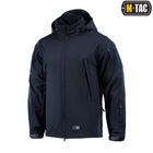 Куртка M-Tac Softshell Navy Blue Size XXXL - изображение 1