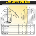 Куртка M-TAC Soft Shell Navy Blue Size XL - зображення 4