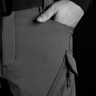 Штаны SoftShell тактические чёрные размер XL - изображение 6