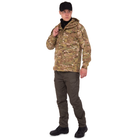 Куртка тактична з окремою флісовою підстібкою SP-Sport ZK-25 Колір: Камуфляж Multicam розмір: M - изображение 8