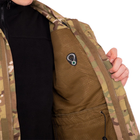 Куртка тактична з окремою флісовою підстібкою SP-Sport ZK-25 Колір: Камуфляж Multicam розмір: XL - изображение 5
