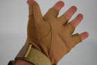 Тактичні рукавички без пальців 9067_XL_Beige - зображення 8