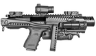 Обвес тактический FAB Defense K.P.O.S. Gen2 для Glock 17/19 (KPOSG2) - зображення 2