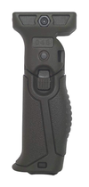 Передняя рукоятка DLG Tactical (DLG-048) складная на Picatinny (полимер) олива - изображение 3