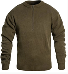 Тактичний швейцарський светр Mil-Tec олива 10809501-S - зображення 1