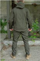 Тактичний костюм Soft Shell військовий M оліва - зображення 3