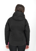 Тактическая женская куртка Eagle Soft Shell с флисом Black 3XL - изображение 7