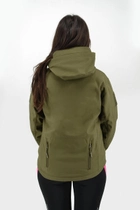Тактична жіноча куртка Eagle Soft Shell з флісом Green Olive S - зображення 5