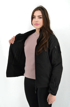 Тактична жіноча куртка Eagle Soft Shell з флісом Black M - зображення 6