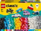 Zestaw klocków Lego Classic Kreatywne pojazdy 900 części (11036) - obraz 1