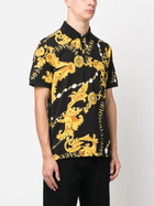 Koszulka polo męska Versace jeansy VJC75GAG6S0JS237G89 XL Czarna (8052019501902)