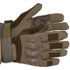 Рукавички тактичні із закритими пальцями SP-Sport BC-8790 Колір: Оливковий розмір: M - изображение 1