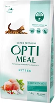 Сухий корм для кошенят Optimeal зі смаком курки