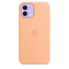 Чехол силиконовый Nskins Premium (AAA) Silicone Case with MagSafe для Apple iPhone 12 / 12 Pro (6.1") Cantaloupe