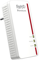 Adapter AVM  FRITZ!Powerline 1260E 1200Mbit/s Wbudowane połączenie Ethernet WLAN Biały 1 szt. pojedyncza (20002789)