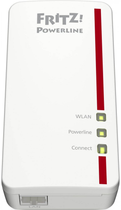 Комплект AVM FRITZ! Powerline 1260E WLAN Set 1200 Мбіт/с LAN Wi-Fi Біла (20002795) - зображення 2