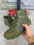 Тактичні черевики автовузол Tactical Combat Boots Olive 45 - зображення 4