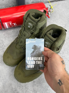 Тактичні черевики автовузол Tactical Combat Boots Olive 40 - зображення 8