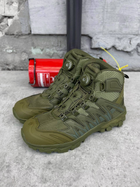 Тактичні черевики автовузол Tactical Combat Boots Olive 44 - зображення 7