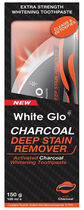 Набір White Glo Charcoal Deep Stain Remover зубна паста з активованим вугіллям 100 мл + зубна щітка (9319871001070) - зображення 1