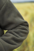 Куртка флисовая Гризли олива 52 - изображение 3