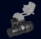 Прилад нічного бачення POMIACAM PVS-18 цифровий 1X32 із кріпленням на шолом BLACK - зображення 8