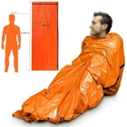 Мешок спальный спасательное лавсановое одеяло Orange - изображение 2