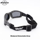 Тактические очки DAISY X7 Polarized UV400 солнцезащитные Black - изображение 2