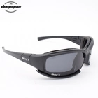 Тактические очки DAISY X7 Polarized UV400 солнцезащитные Black - изображение 6