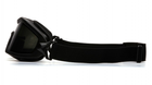 Тактичні окуляри Pyramex V2G-Plus XP із ущільнювачем Anti-Fog чорні - зображення 3