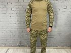 Костюм тактический UNIFORM военная форма убакс + штаны размер XL Пиксель (PLT-057) - изображение 1