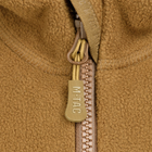 Куртка флісова M-Tac Lite Microfleece Hoodie Coyote Brown Size L - зображення 5