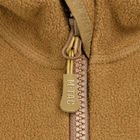 Куртка флісова M-Tac Lite Microfleece Hoodie Coyote Brown Size M - зображення 5