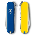 Нож Victorinox Classic SD Ukraine Синьо-жовтий (0.6223.2.8) - изображение 6
