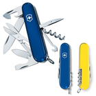 Нож Victorinox Climber Ukraine Синьо-жовтий (1.3703.2.8)