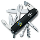 Нож Victorinox Climber Ukraine Тризуб на щиті зі стрічкою (1.3703.3_T1070u)