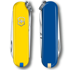 Нож Victorinox Classic SD Ukraine Жовто-синій (0.6223.8G.2) - изображение 6