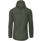 Куртка тактична Helikon-Tex Анорак Вітронепродувний Швидкосохнучий L Олива Windrunner Windshirt WindPack - L Alpha Green (KU-WDR-NL-36-B05-L) - зображення 3