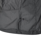 Куртка тактична Helikon-Tex Анорак Вітронепродувний Швидкосохнучий XL Сірий Windrunner Windshirt WindPack - XL Shadow Grey (KU-WDR-NL-35-B06-XL) - зображення 9