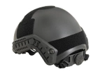 Страйкбольный шлем с быстрой регулировкой FAST MH – BLACK [EMERSON] (для страйкбола) - изображение 5