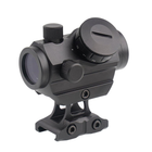 Коллиматор Red Dot Sight CRL 1x22 с повышающей планкой - Black [Vector Optics] (для страйкбола) - изображение 7