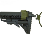 Приклад телескопічний FAB для AK 47, полімер, чорний - зображення 5