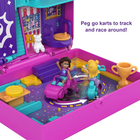 Ігровий набір Космічна пригода Mattel Polly Pocket Race & Rock Arcade Compact (0194735009374) - зображення 3