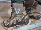 Ботинки тактические весна Camouflage из нубука Vaneda Waterproof 40 размер - изображение 7