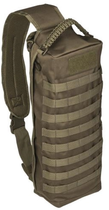 Сумка тактична плечова MIL-TEC Sling Bag Tanker 13726301 Olive (2000980409242) - зображення 1
